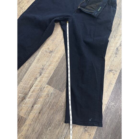 Lauren Jeans Co. Ralph Lauren Women's Cropped Jeans Size 18W - Picture 3 of 5